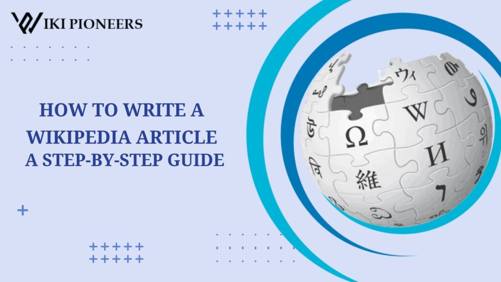 Write a Wikipedia Article