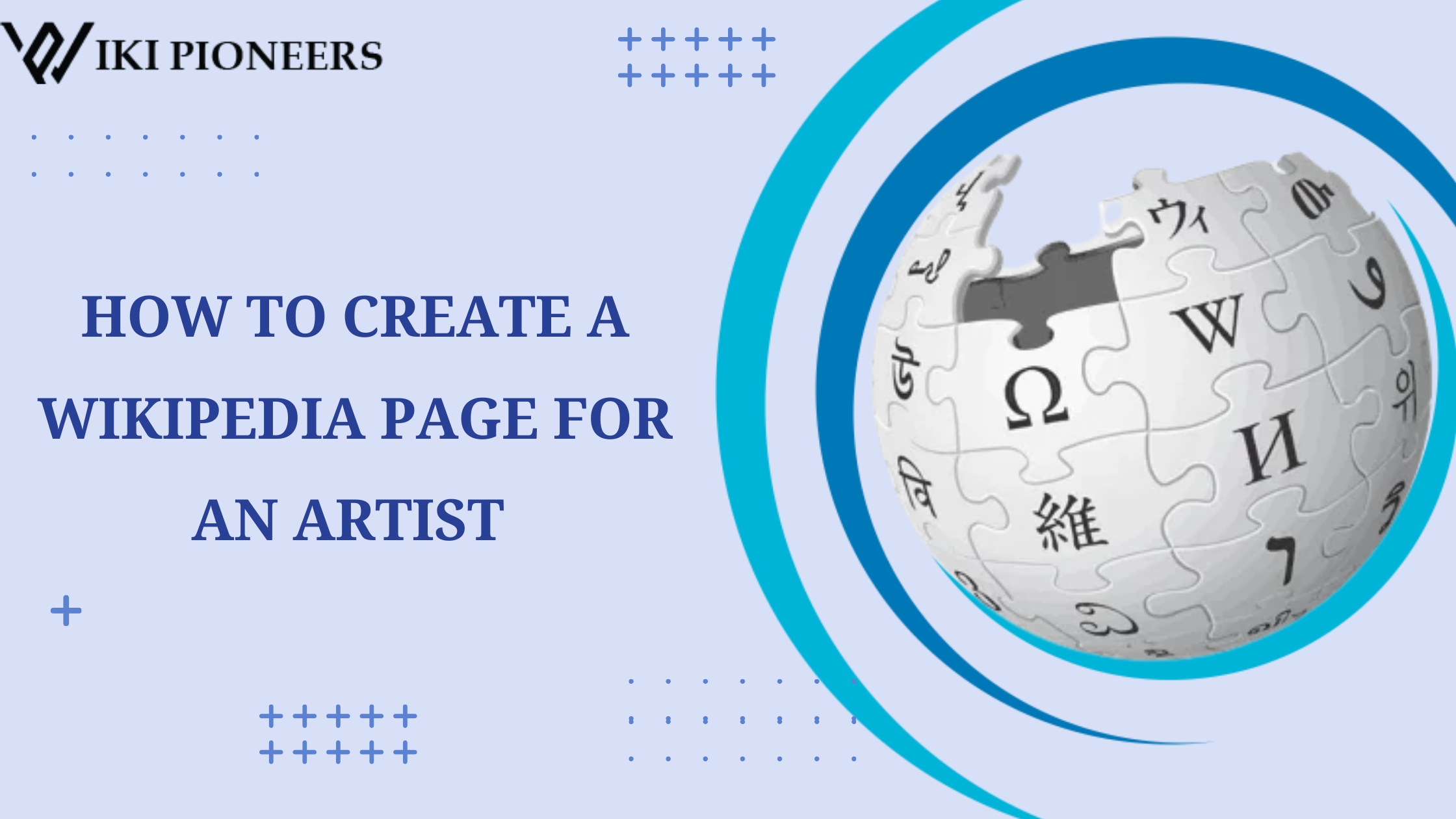 How to Create a Wikipedia Page for an Artist